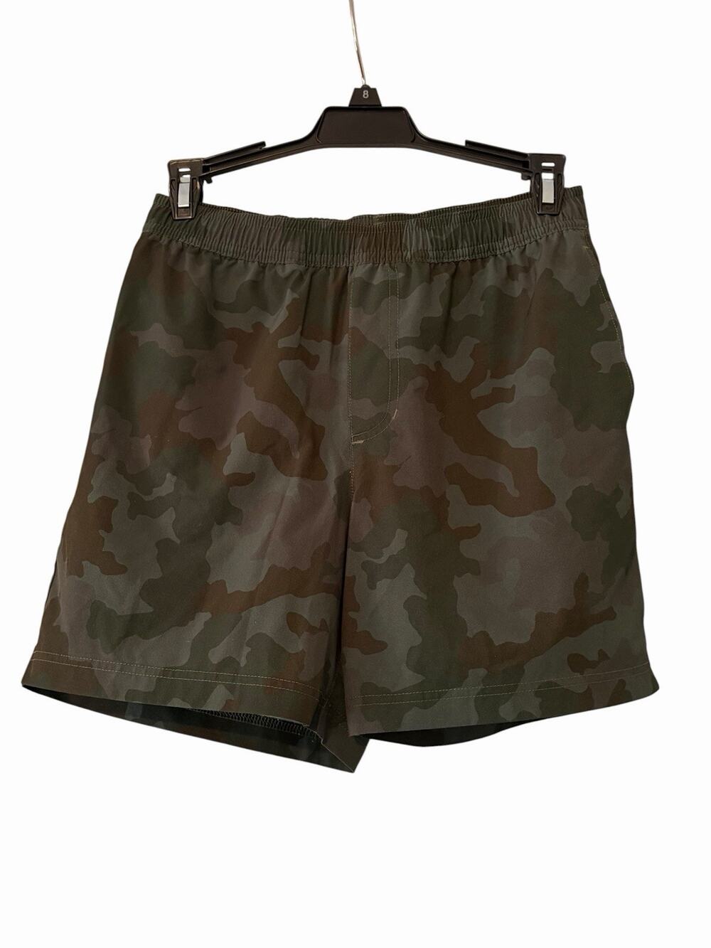 Chubbies Swim Shorts 5.5” Inseam •Men S• Green Camo Lined Stretch Pool Beach EXC